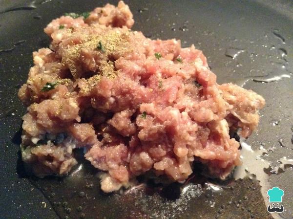 Receta de Canelones de carne y espinacas - Paso 5