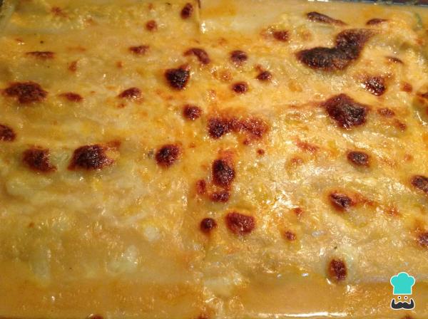 Receta de Canelones de carne y espinacas - Paso 13