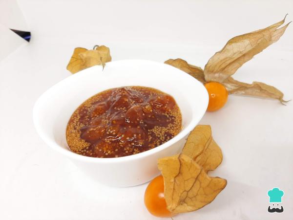 Receta de Mermelada de aguaymanto - Paso 4