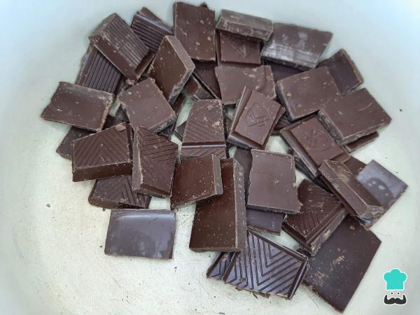 Receta de Chocotejas de coco - Paso 1