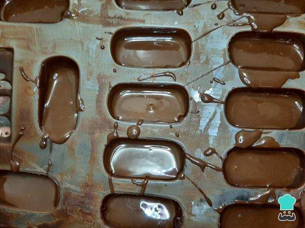 Receta de Chocotejas de coco - Paso 6