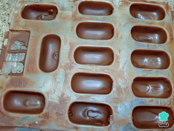 Receta de Chocotejas de coco - Paso 5