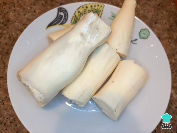 Receta de Chapana peruana - Paso 1