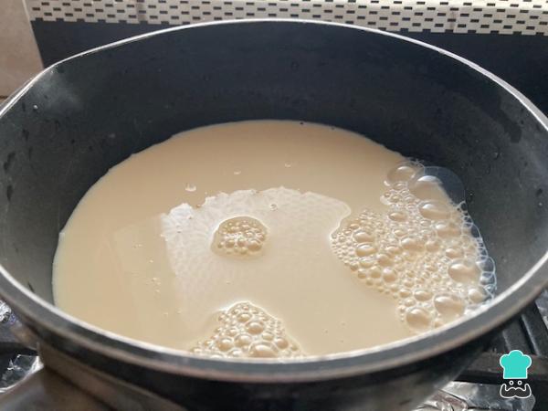 Receta de Leche asada vegana - Paso 2