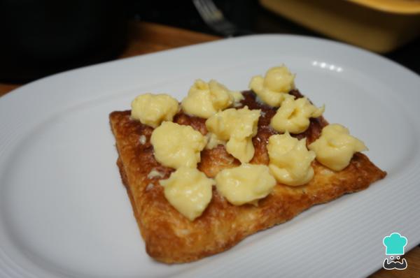 Receta de Milhojas de nata y crema - Paso 6