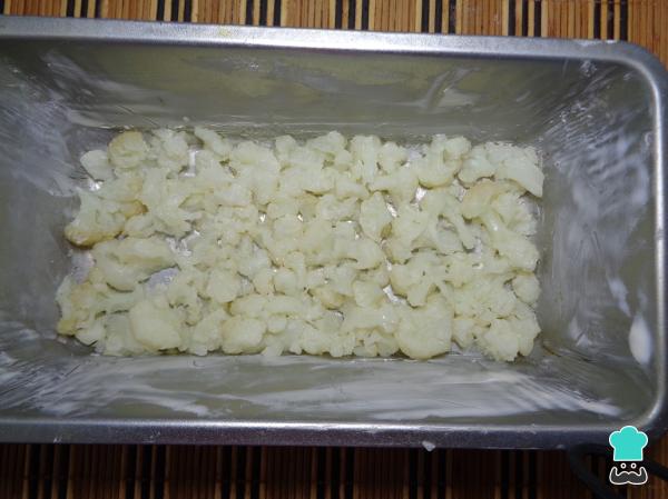 Receta de Budín de coliflor con carne molida - Paso 5