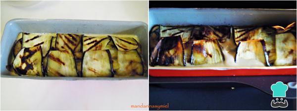 Receta de Pastel de berenjenas y langostinos - Paso 4