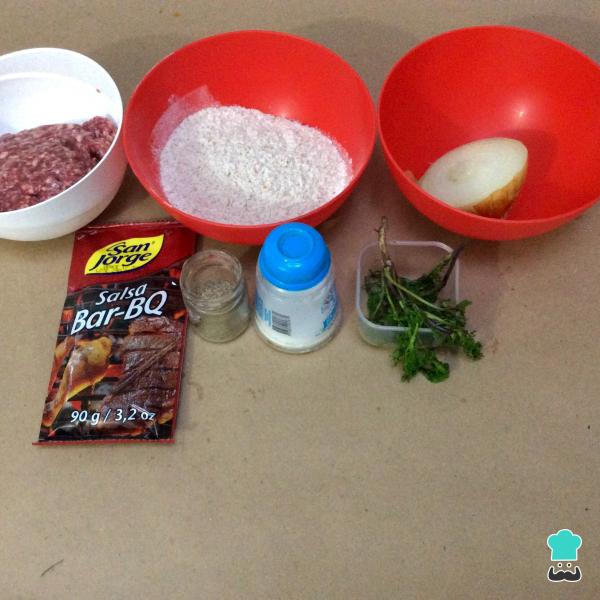 Receta de Pizza barbacoa fácil - Paso 1