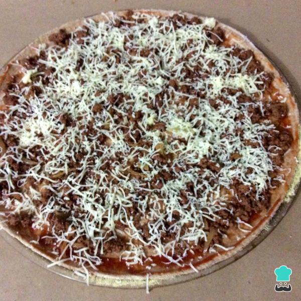 Receta de Pizza barbacoa fácil - Paso 6