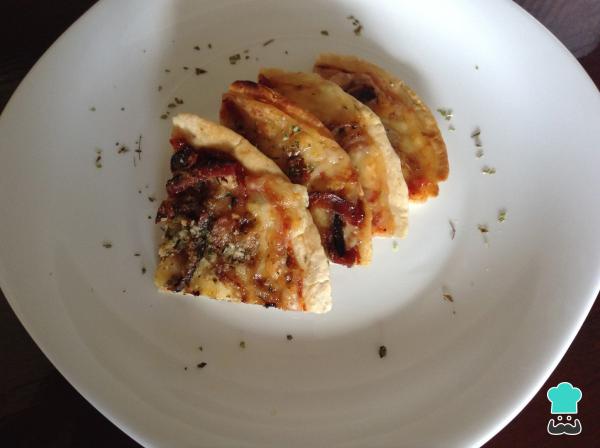 Receta de Pizza carbonara - Paso 10