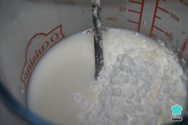 Receta de Mahalabia (natillas árabes) - Paso 2