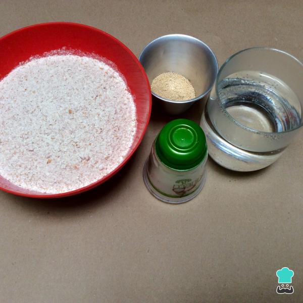 Receta de Masa de pizza sin gluten - Paso 1