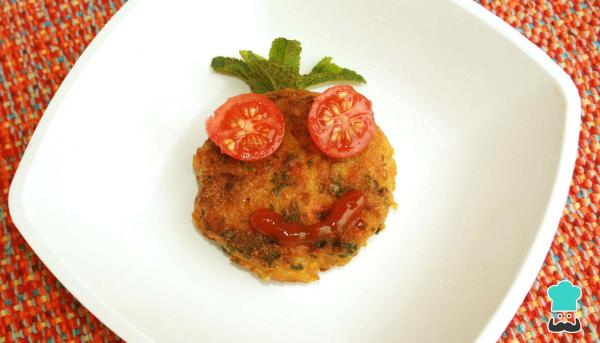 Receta de Hamburguesa vegana de espinacas - Paso 8