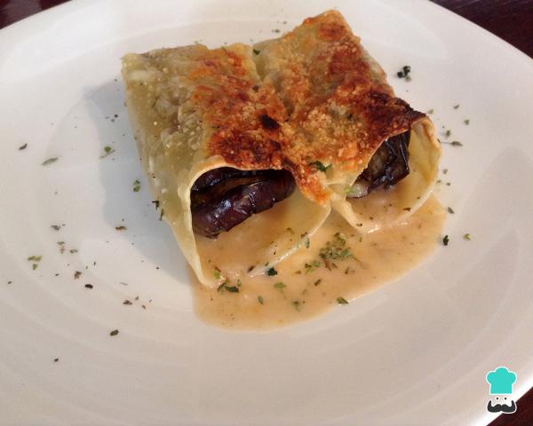 Receta de Canelones de berenjena - Paso 8