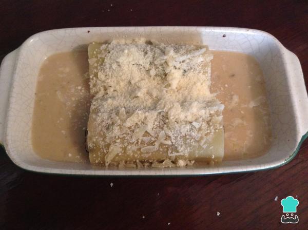 Receta de Canelones de berenjena - Paso 7