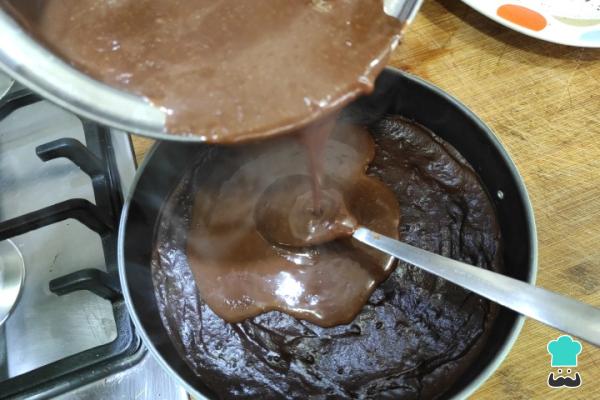Receta de Tarta tres chocolates sin nata - Paso 6