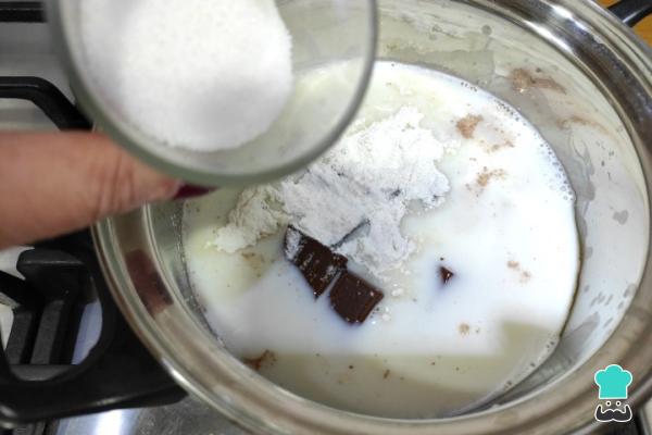 Receta de Tarta tres chocolates sin nata - Paso 5