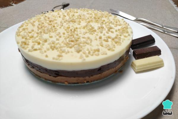 Receta de Tarta tres chocolates sin nata - Paso 8