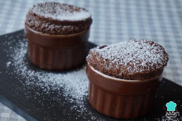 Postres para San Valentín - Souffle de chocolate