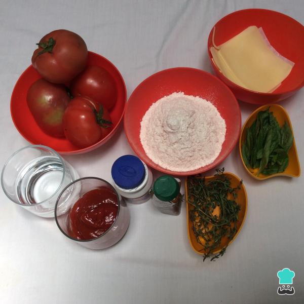 Receta de Pizza Margarita - Paso 1