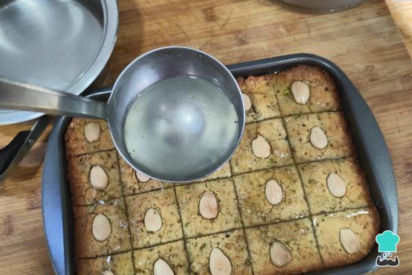 Receta de Basbousa - Paso 5