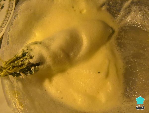 Receta de Huanzontles capeados - Paso 8
