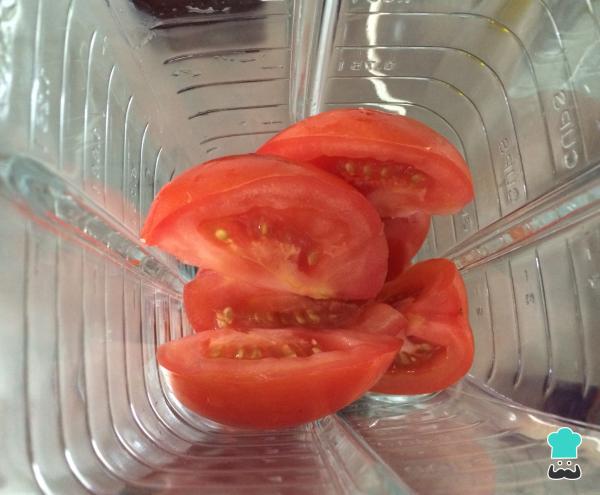 Receta de Espaguetis con champiñones y tomate - Paso 3