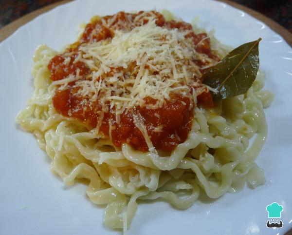 Receta de Espaguetis caseros - Paso 10