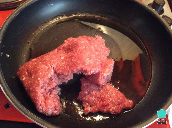 Receta de Lasaña de carne - Paso 2