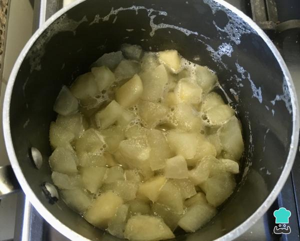 Receta de Cuadraditos de manzana - Paso 1