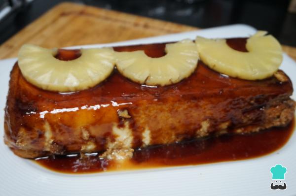 Receta de Flan de piña - Paso 8