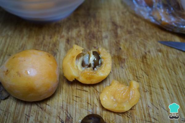Receta de Mermelada de nísperos - Paso 2