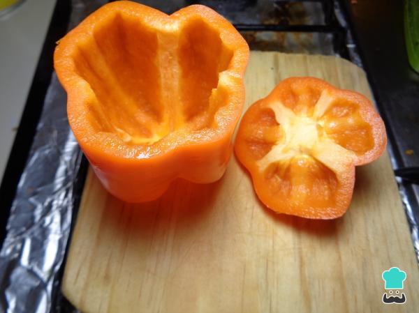 Receta de Pimiento relleno de carne molida - Paso 5