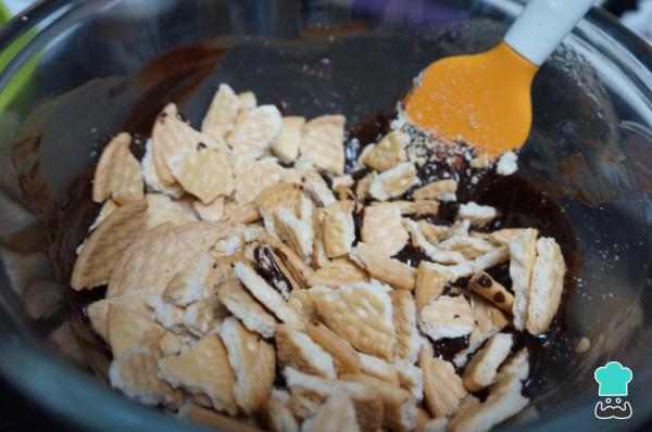 Receta de Salchichón de chocolate - Paso 3