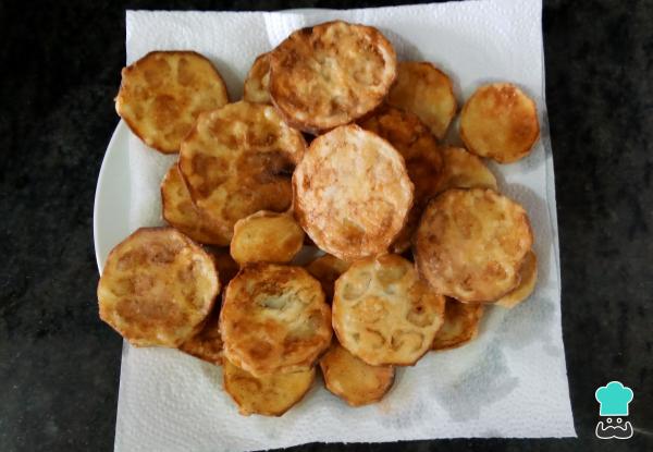 Receta de Berenjenas fritas con queso - Paso 7