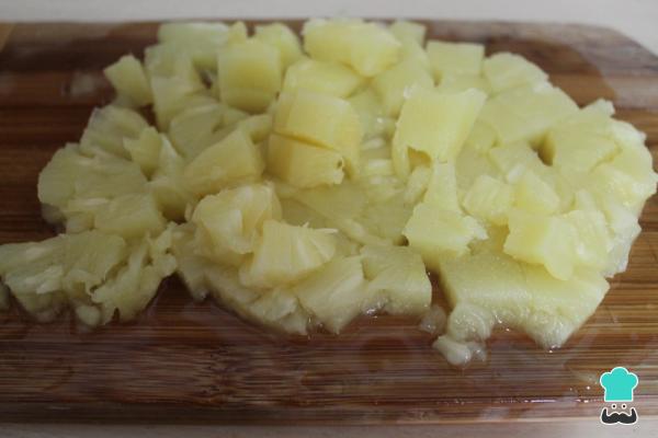 Receta de Tarta de piña con leche condensada - Paso 1