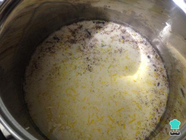 Receta de Budín de pan peruano - Paso 4