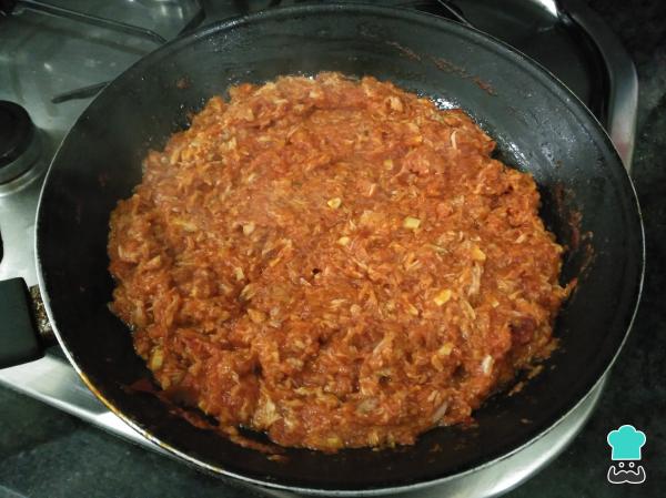 Receta de Espaguetis con atún - Paso 4