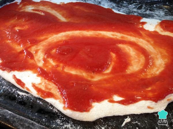 Receta de Calzone de verduras - Paso 3