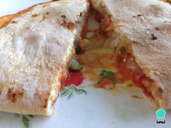 Receta de Calzone de verduras - Paso 7