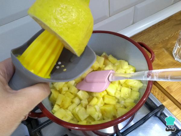 Receta de Mermelada de piña - Paso 3