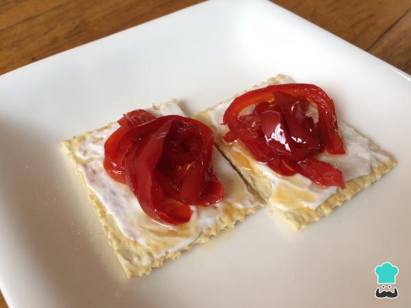 Receta de Pimientos caramelizados con queso - Paso 4