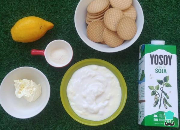 Receta de Cheesecake vegano fácil - Paso 1
