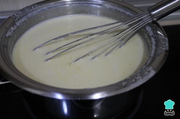 Receta de Crema de almendras de postre - Paso 4