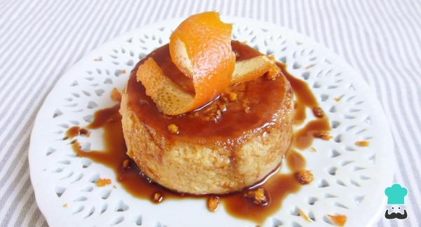 Receta de Flan de naranja sin leche - Paso 6