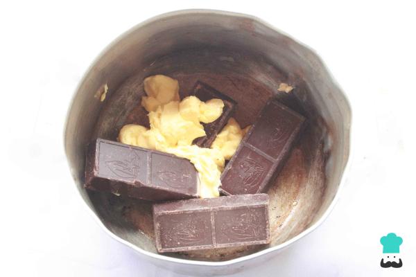 Receta de Brownie de chocolate y naranja - Paso 2