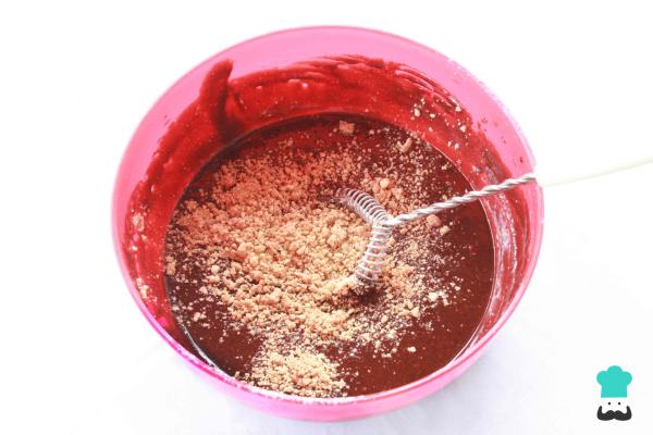 Receta de Brownie de chocolate y naranja - Paso 6