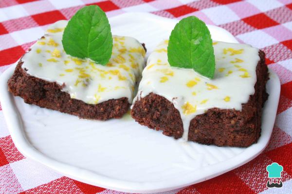 Receta de Brownie de chocolate y naranja - Paso 10
