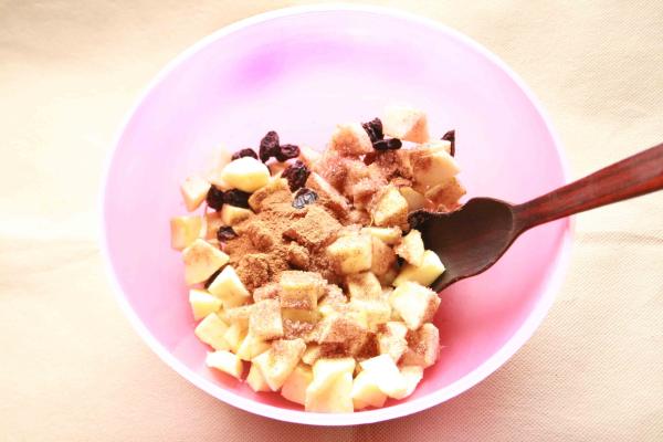 Receta de Pay de manzana sin horno - Paso 4