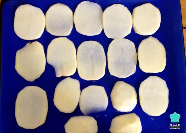 Receta de Patatas asadas al horno - Paso 3
